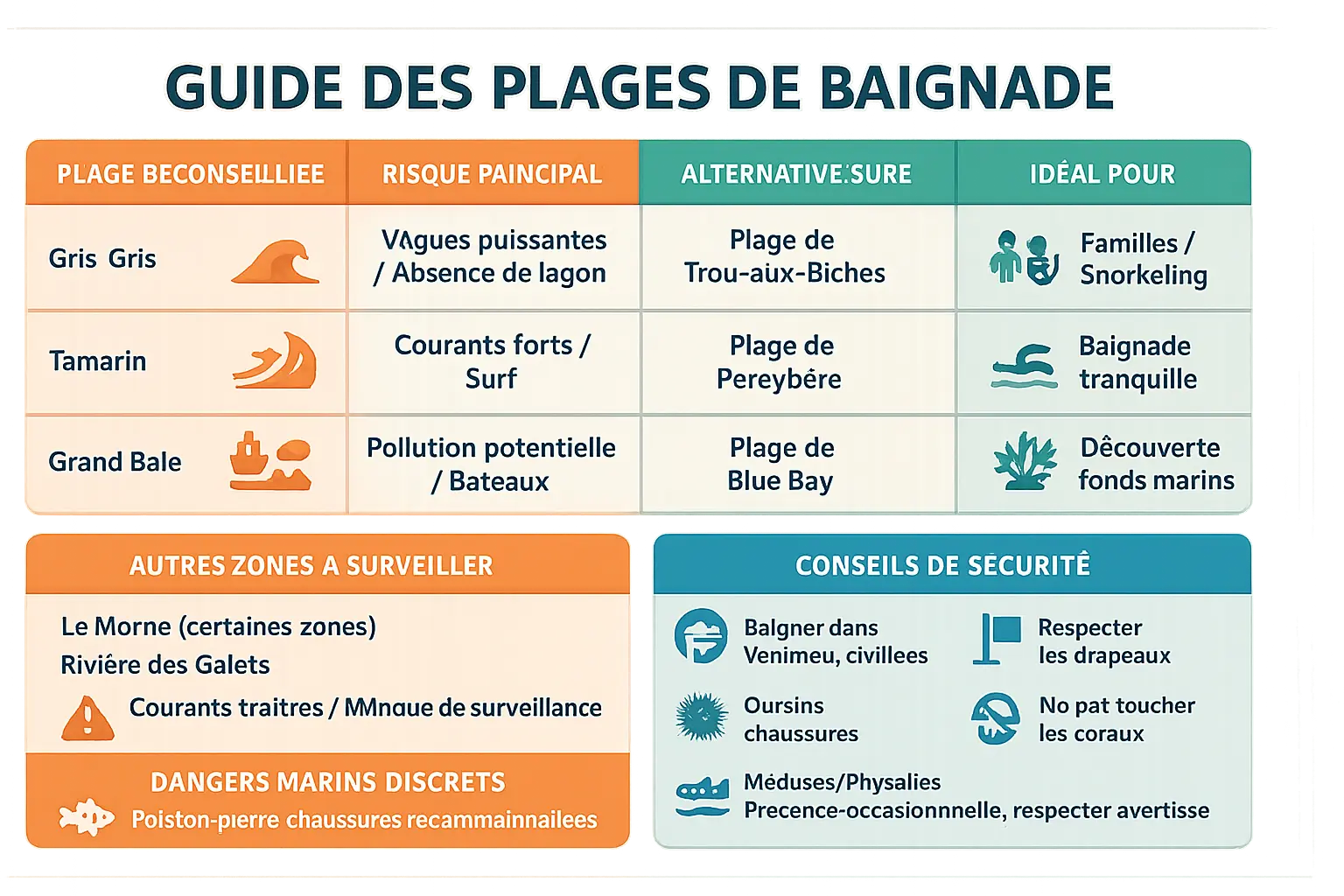 Île Maurice : éviter ces zones pour un séjour serein 5 Paysage côtier de l'île Maurice avec des vagues puissantes