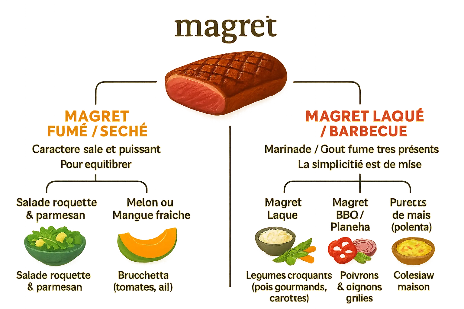 Sublimez le magret avec des accords parfaits 9 Magret de canard avec accompagnements variés