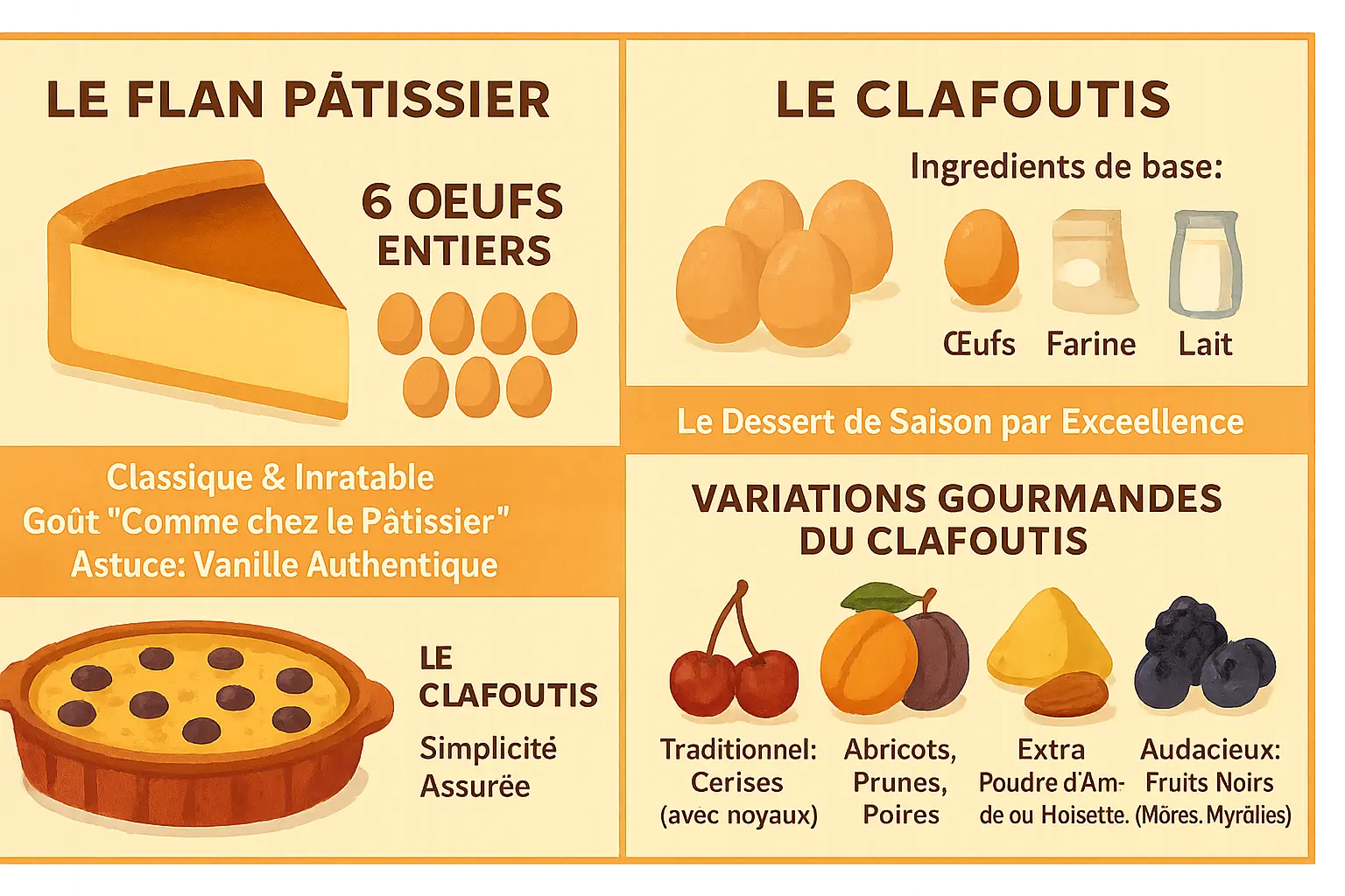 Recettes Œufs Entiers : Saveurs Région. Anti-Gaspi 6 Desserts traditionnels à base d'œufs