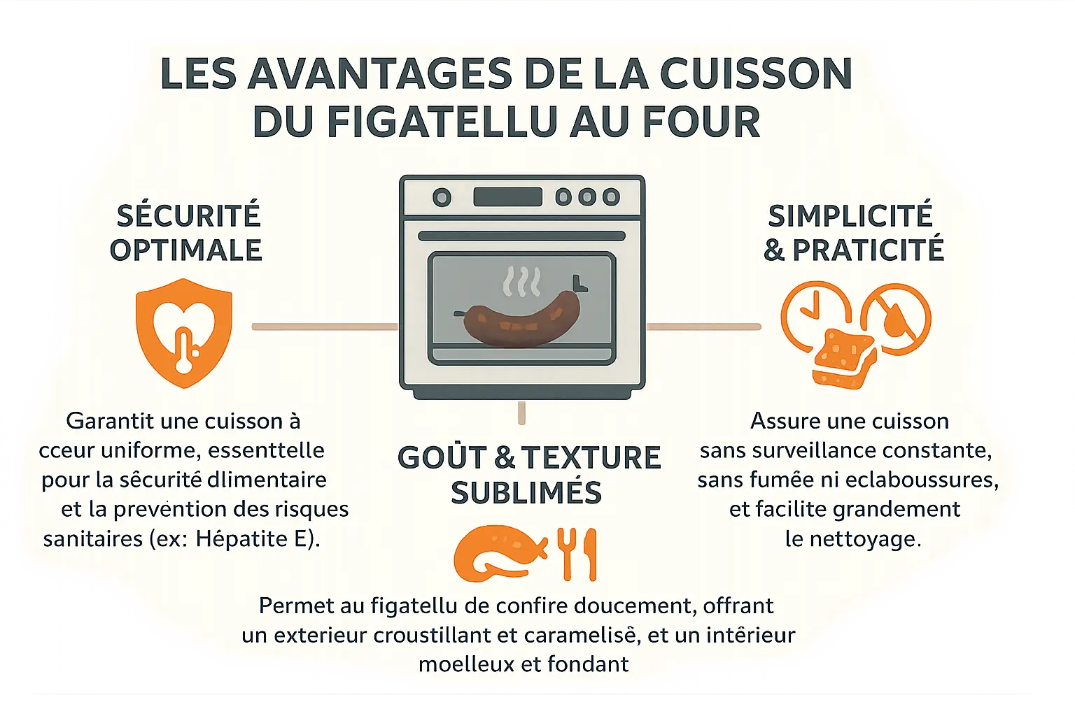 Figatelli cuit au four avec pommes de terre