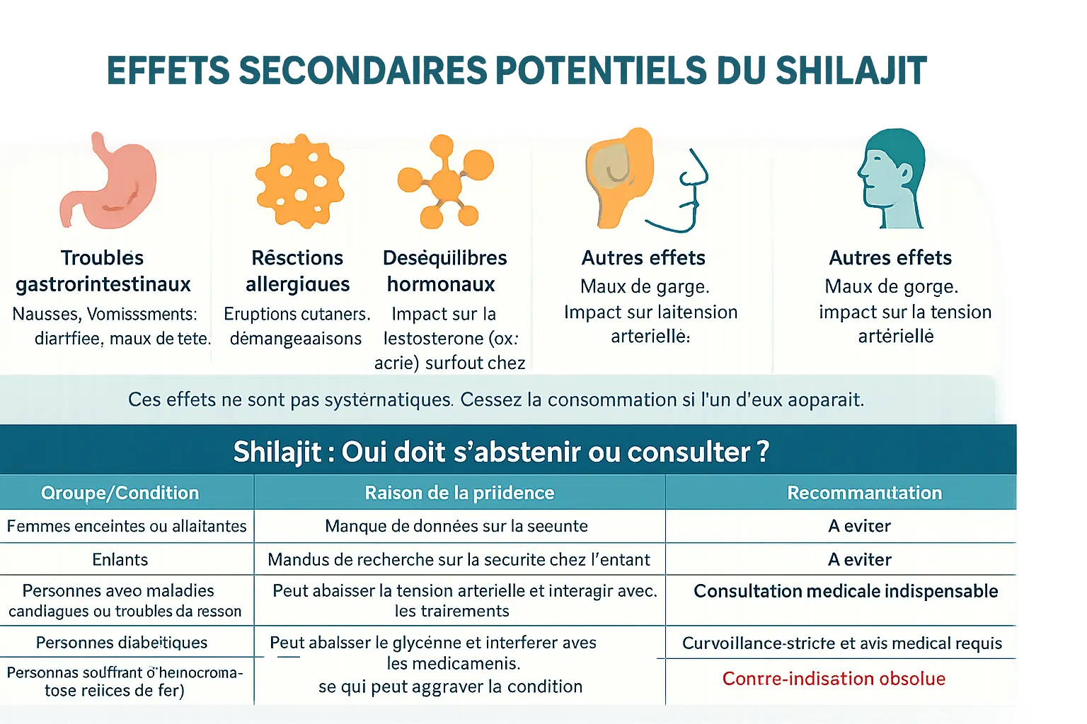 Shilajit naturel avec impuretés