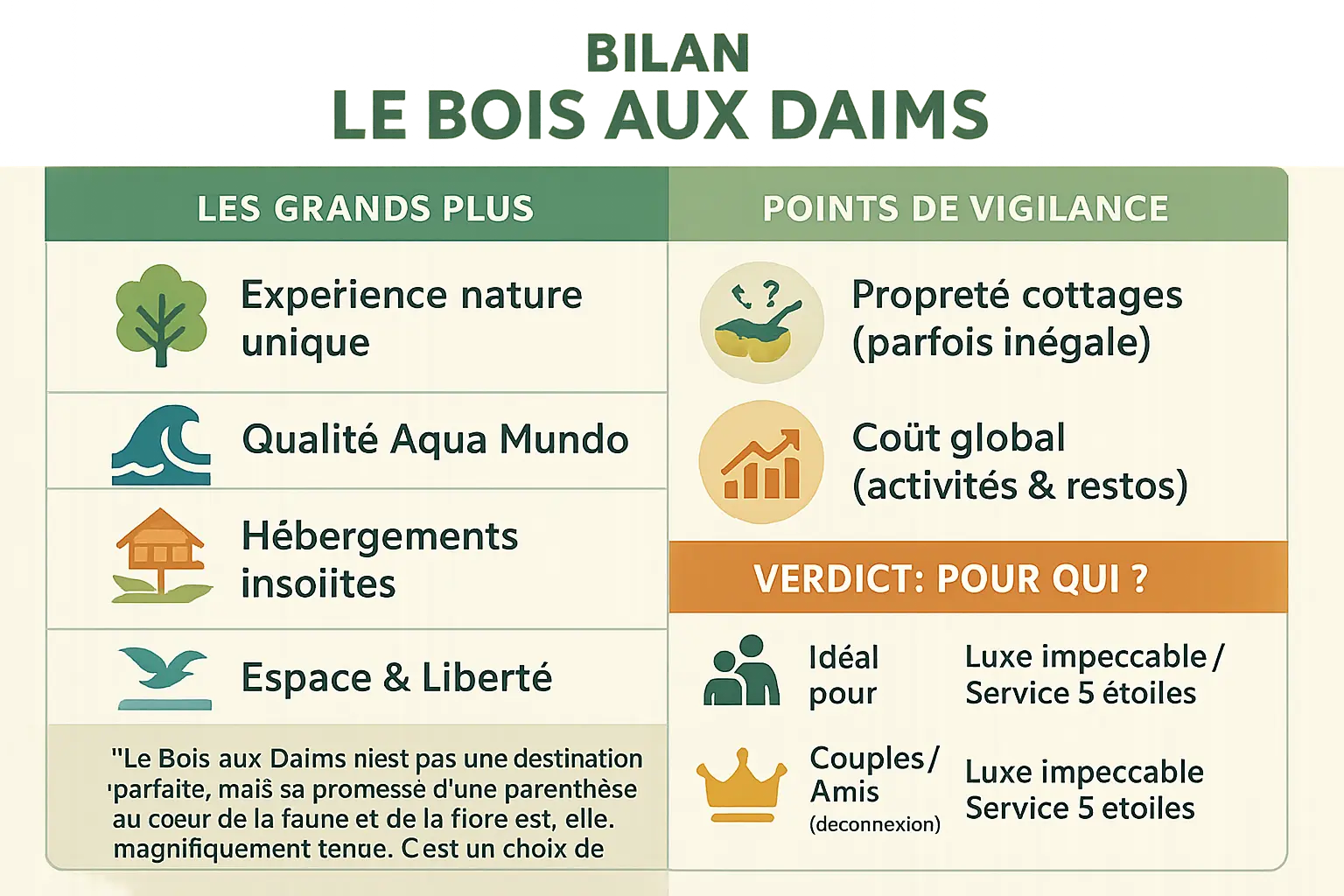 Vue aérienne du Bois aux Daims avec ses cottages et la forêt environnante