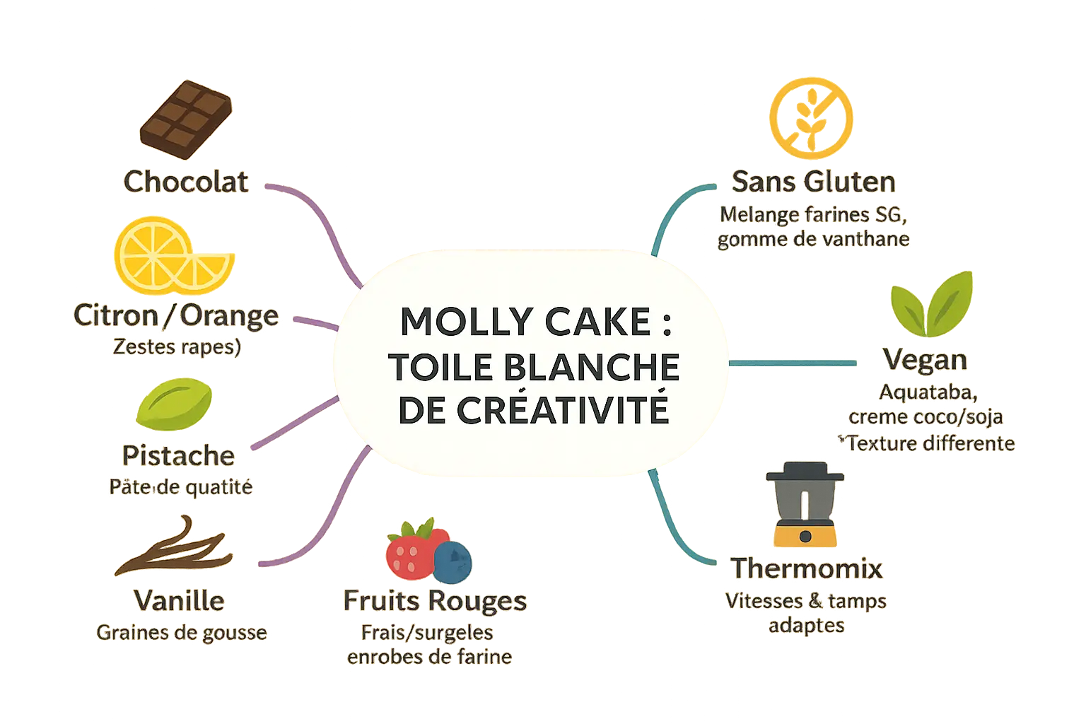 Molly cake : gâteau stable & léger pour cake design 6 Molly cake décoré avec des fruits rouges