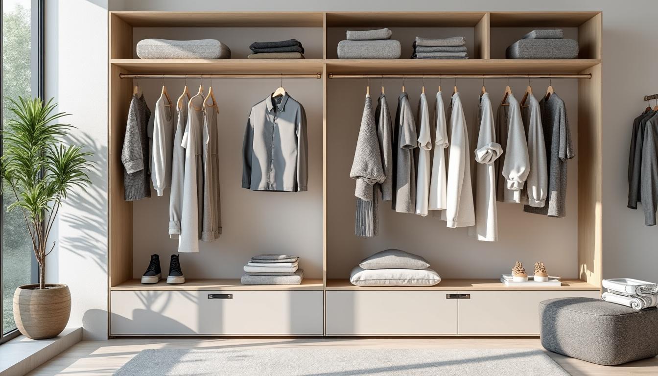 découvrez en 2026 des astuces pratiques et innovantes pour ranger vos vêtements sans armoire, optimisant espace et organisation avec style.