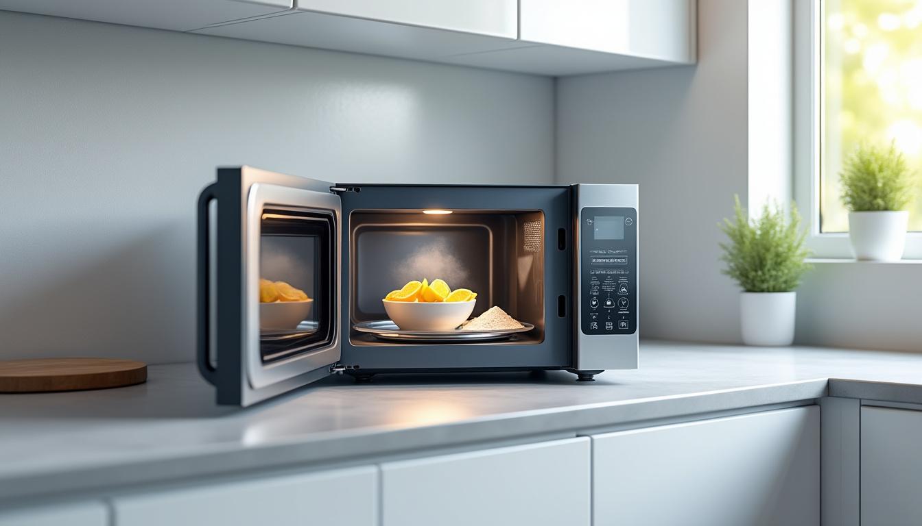 découvrez des astuces efficaces pour éliminer durablement les mauvaises odeurs de votre micro-ondes et retrouver une cuisine fraîche et saine.