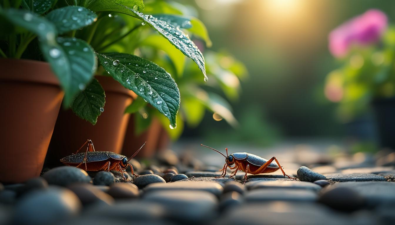 découvrez des méthodes efficaces pour éliminer les cafards de jardin et protéger votre espace extérieur naturellement et durablement.