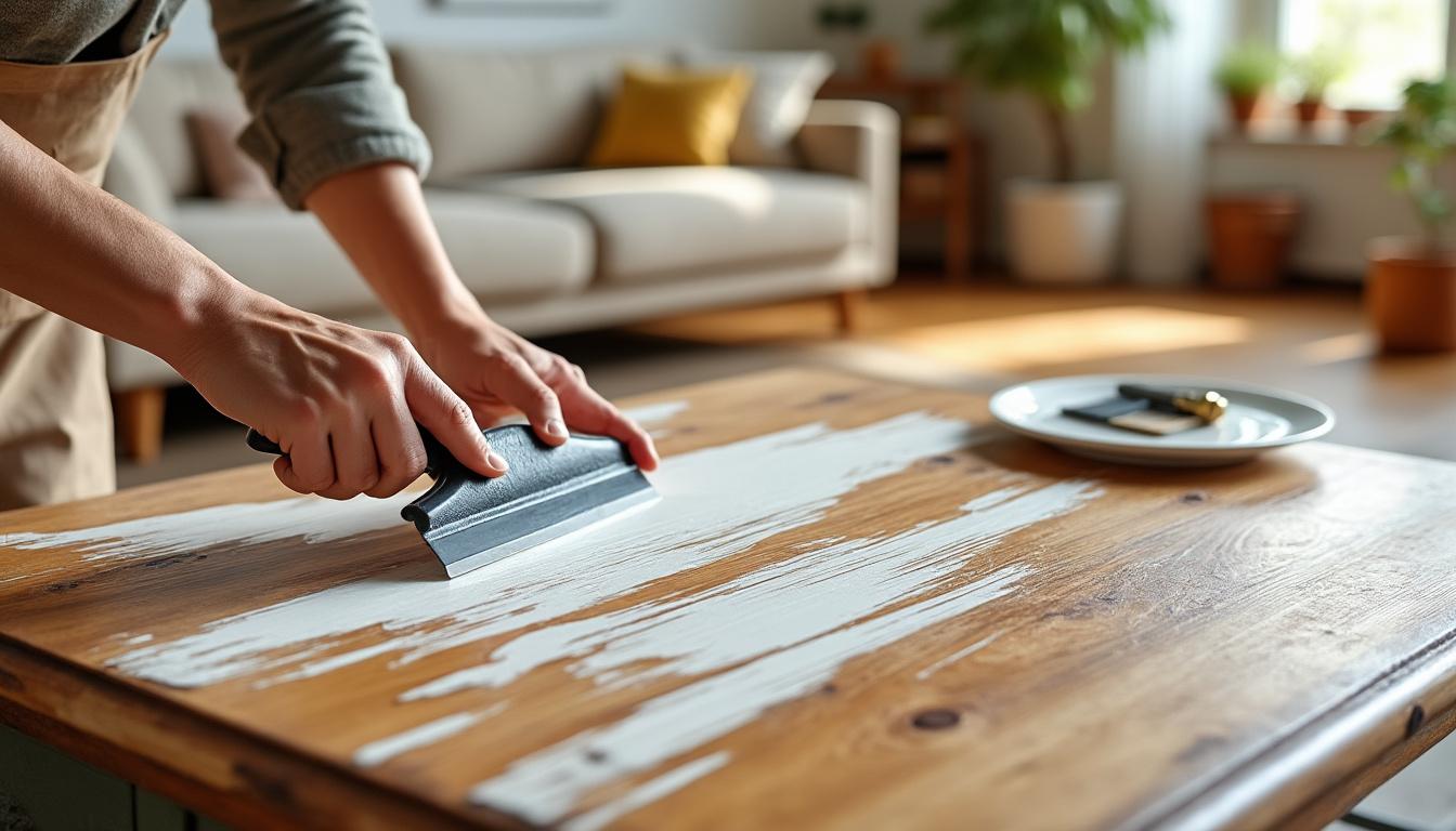 découvrez des méthodes efficaces et douces pour enlever la peinture sur du bois sans endommager la surface, avec des astuces naturelles et des conseils pratiques.