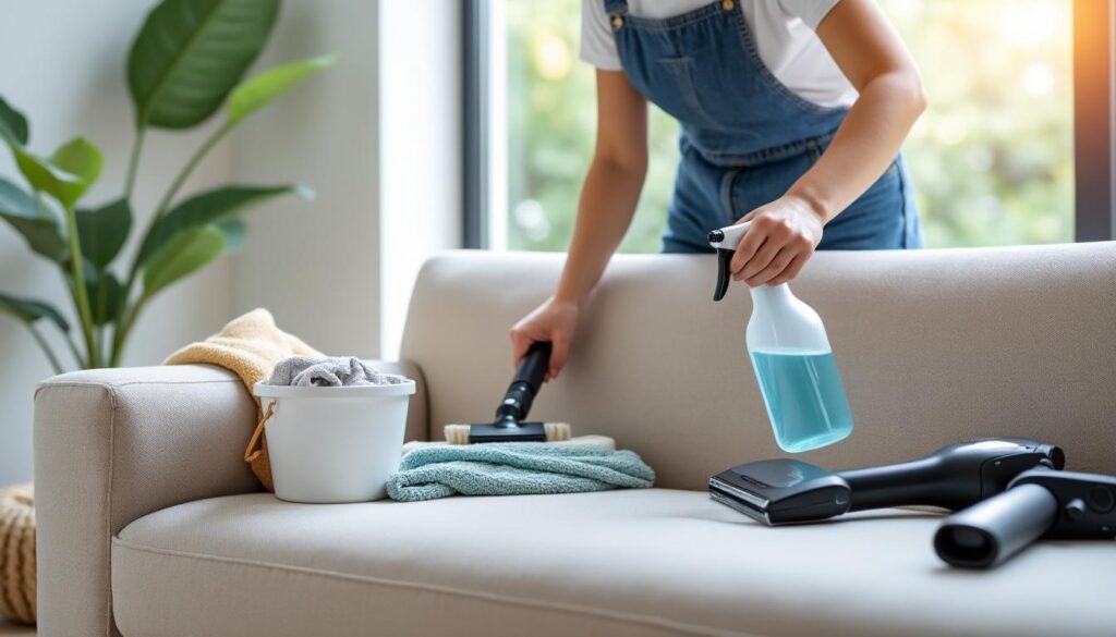 découvrez des astuces pratiques pour nettoyer efficacement votre canapé en microfibre et préserver sa douceur et son éclat au quotidien.