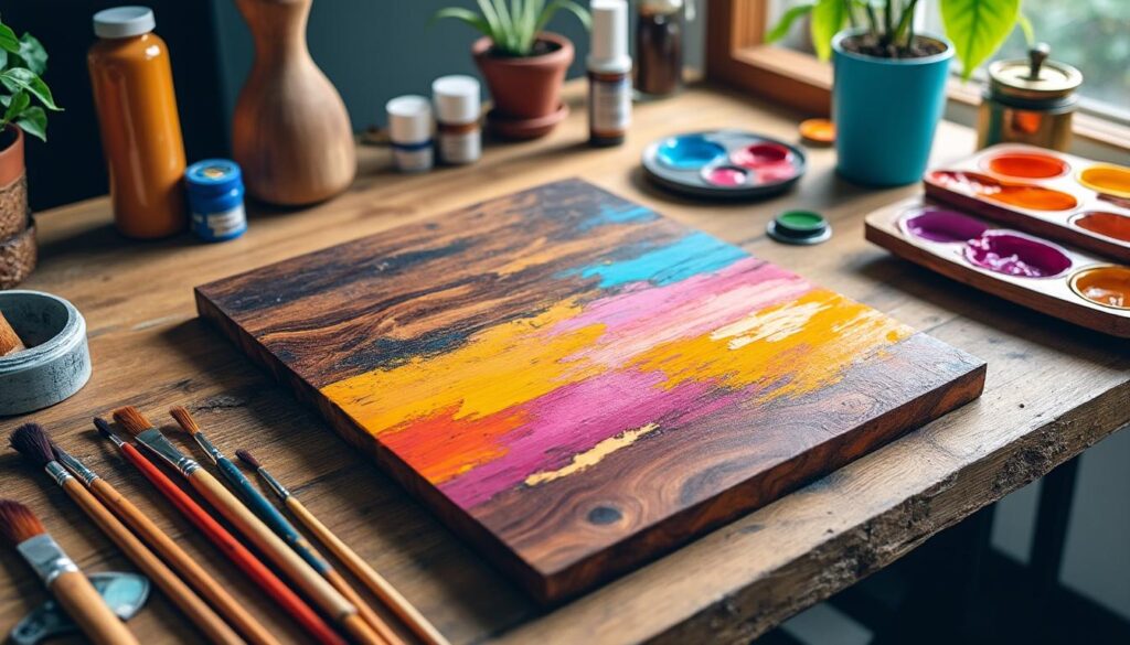 découvrez les meilleures techniques et conseils pour réussir vos peintures acryliques sur bois en 2026, et créez des œuvres durables et esthétiques.