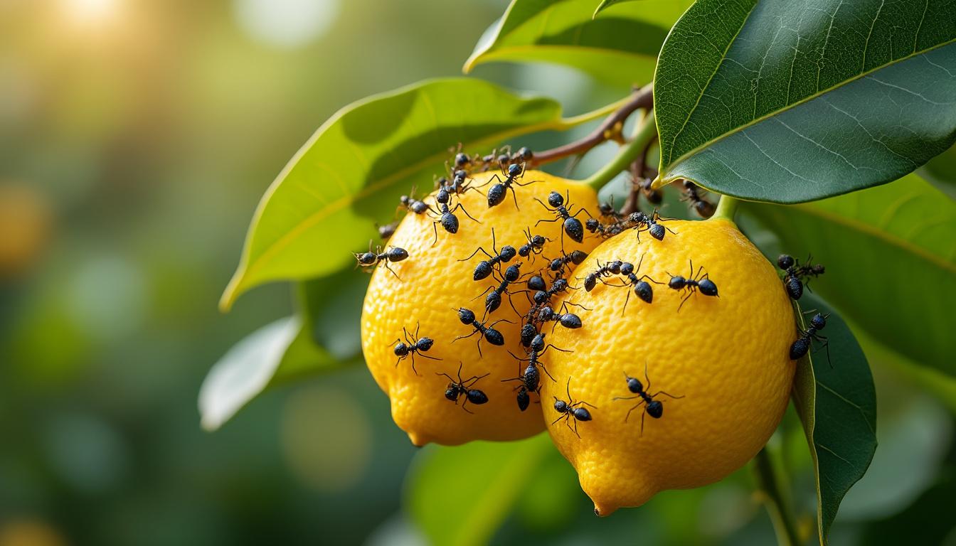 découvrez pourquoi des fourmis envahissent votre citronnier et apprenez des méthodes efficaces pour les éloigner naturellement et protéger votre arbre.