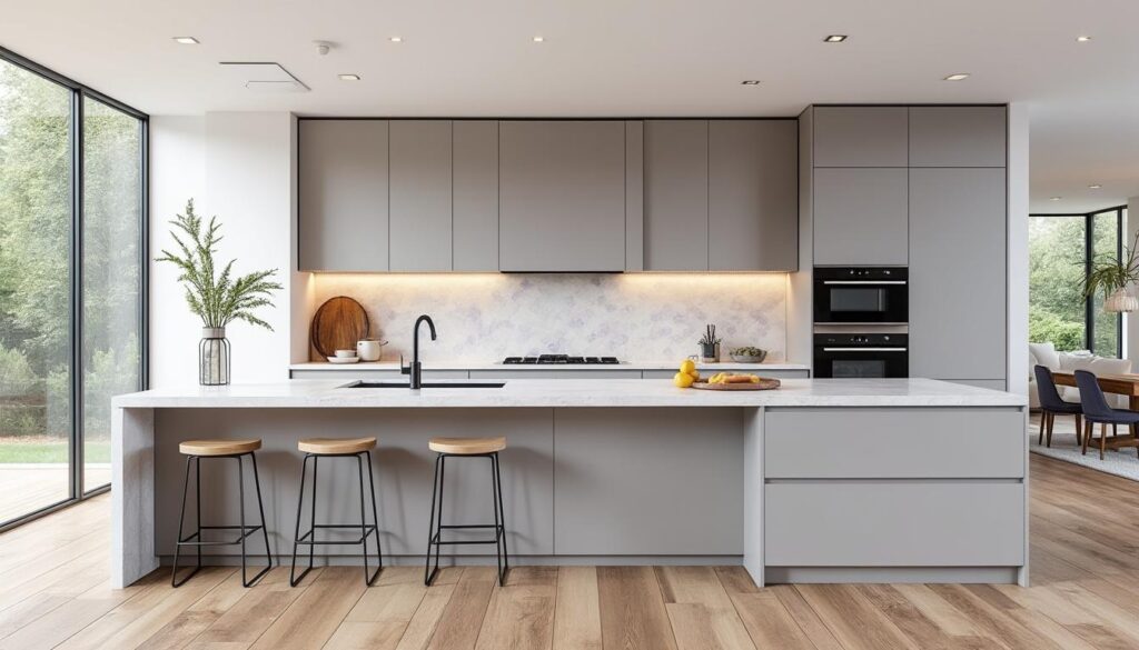 découvrez quelles couleurs associer à une cuisine gris clair pour un style tendance en 2026 et apportez modernité et harmonie à votre espace.