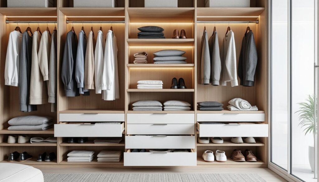 découvrez comment aménager un dressing pour optimiser l'espace et améliorer l'organisation de vos vêtements et accessoires avec des astuces pratiques et efficaces.