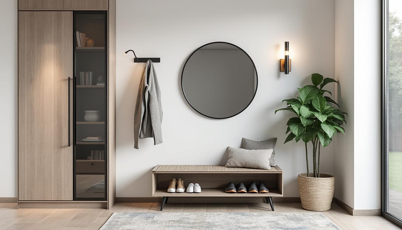 découvrez comment aménager une entrée fonctionnelle et accueillante grâce à des solutions de rangement pratiques et une décoration soignée.