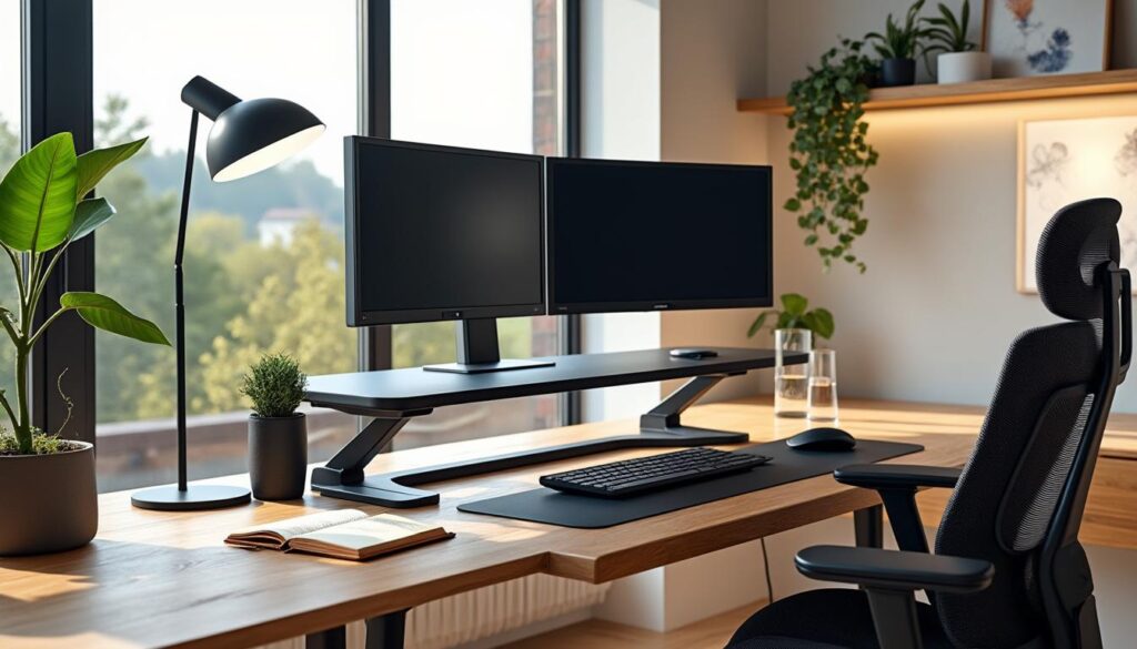 découvrez notre bureau maison ergonomique conçu pour allier confort, productivité et bien-être. améliorez votre posture et travaillez efficacement tout en prenant soin de votre santé.
