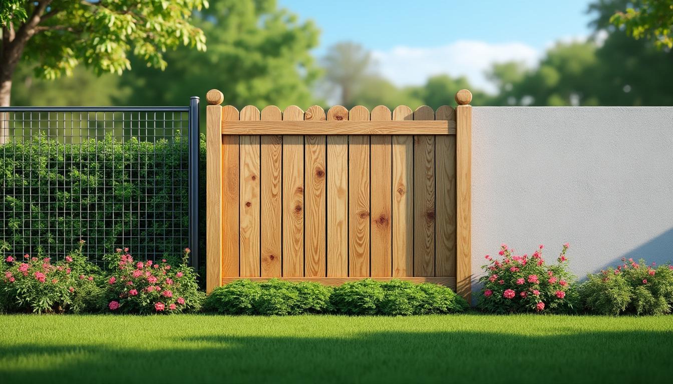découvrez comment choisir la clôture idéale pour votre jardin : grillage, bois ou béton, guide complet pour allier esthétisme et sécurité.