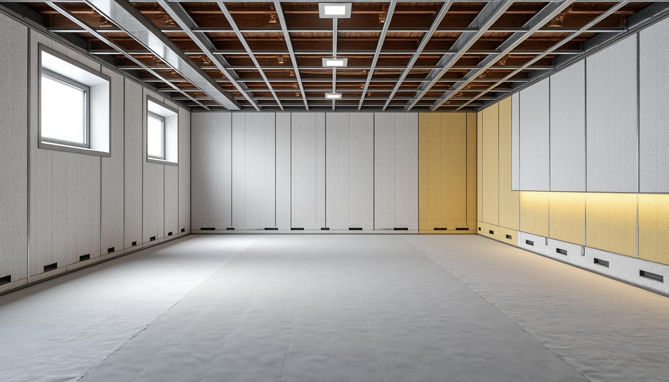 Isoler un Sous-Sol : Thermique + Acoustique 4 découvrez comment isoler efficacement votre sous-sol pour améliorer à la fois l'isolation thermique et acoustique, et créer un espace plus confortable et silencieux.