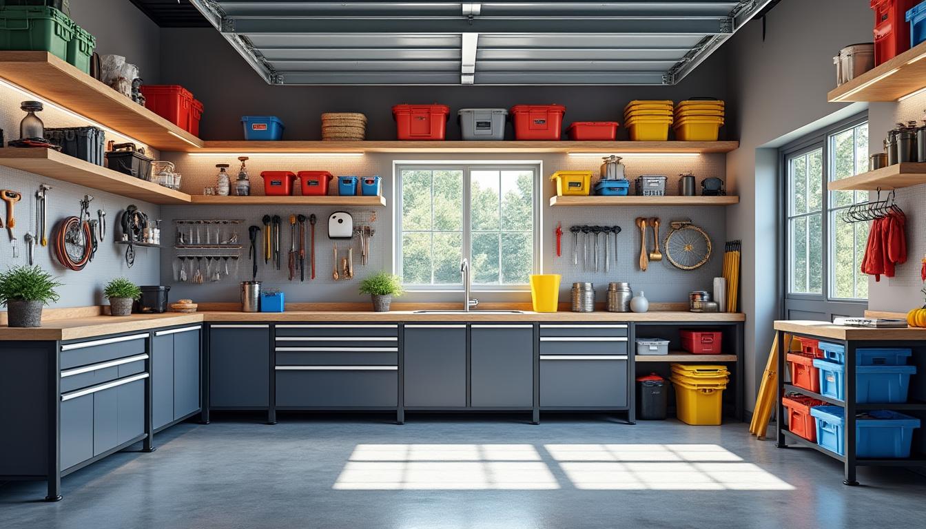 découvrez 25 astuces pratiques pour organiser votre garage et optimiser votre espace. gagnez de la place facilement avec nos conseils simples et efficaces.