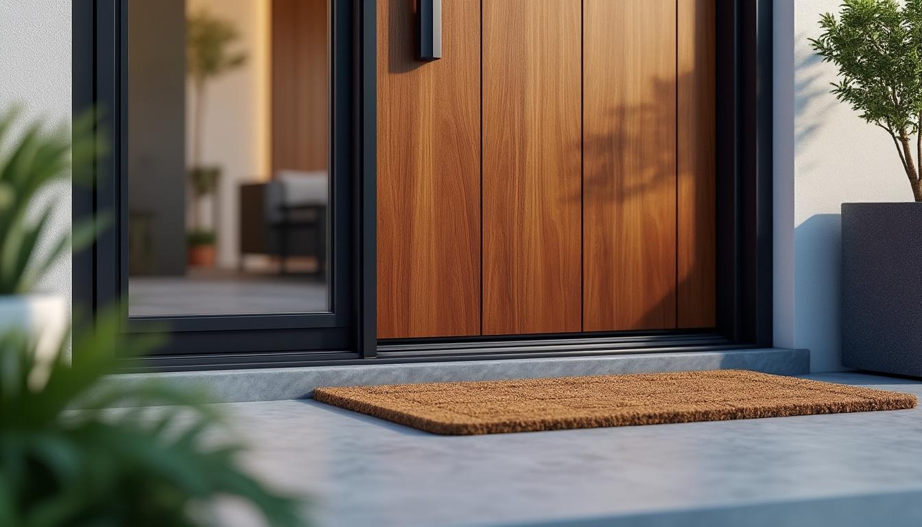 découvrez notre porte d'entrée isolante qui vous permet de réduire vos déperditions énergétiques jusqu'à 20%, alliant efficacité thermique et design élégant pour un confort durable.