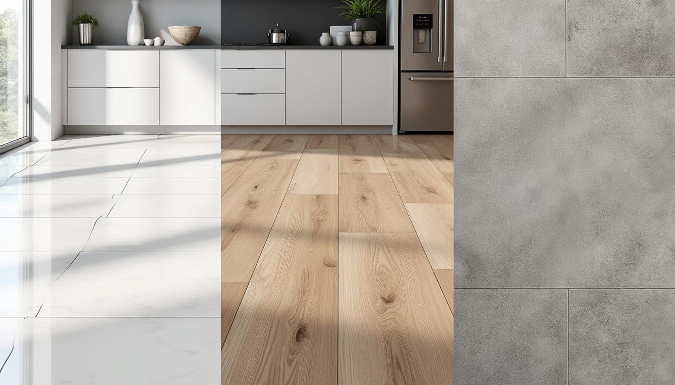 découvrez quel revêtement de sol choisir pour votre cuisine : carrelage, vinyle ou béton. comparez les avantages, inconvénients et styles pour trouver la solution idéale.