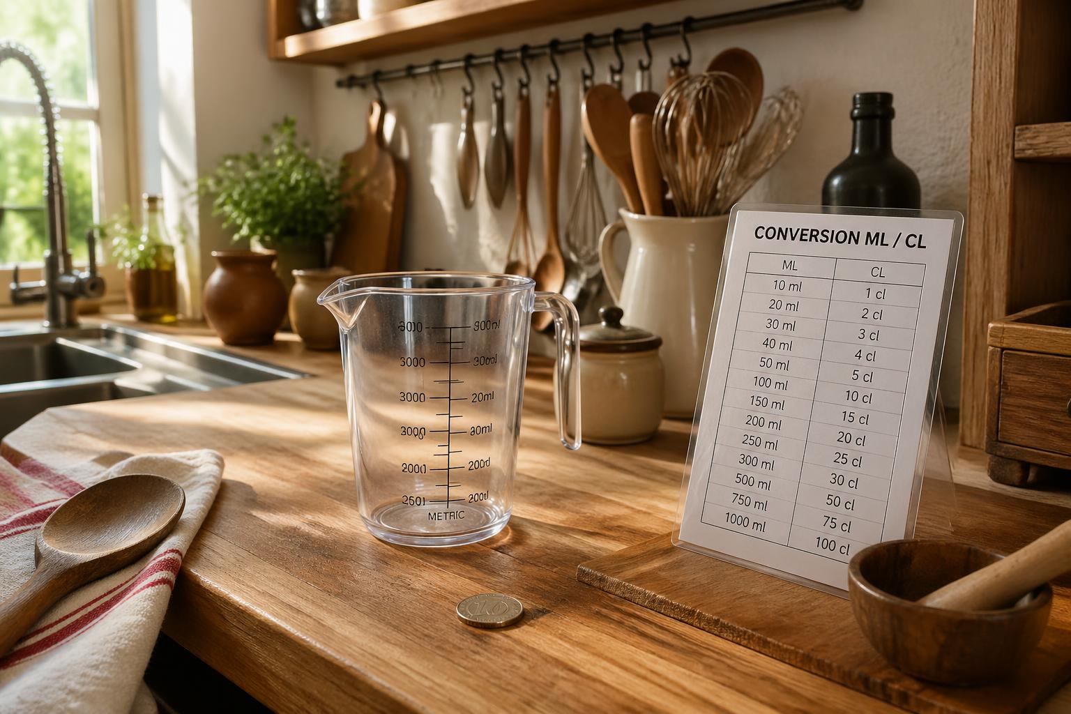 découvrez la conversion rapide de 100 ml en cl pour réussir toutes vos recettes en cuisine sans erreur de mesure.
