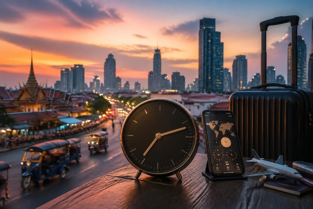 découvrez l'heure actuelle en thaïlande, le décalage horaire par rapport à la france, et nos conseils pratiques pour organiser votre voyage en toute sérénité.