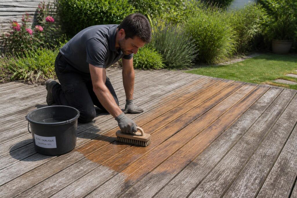 découvrez comment utiliser l'acide oxalique pour nettoyer et raviver efficacement le bois extérieur, éliminer les taches et redonner de l'éclat à vos surfaces en bois.