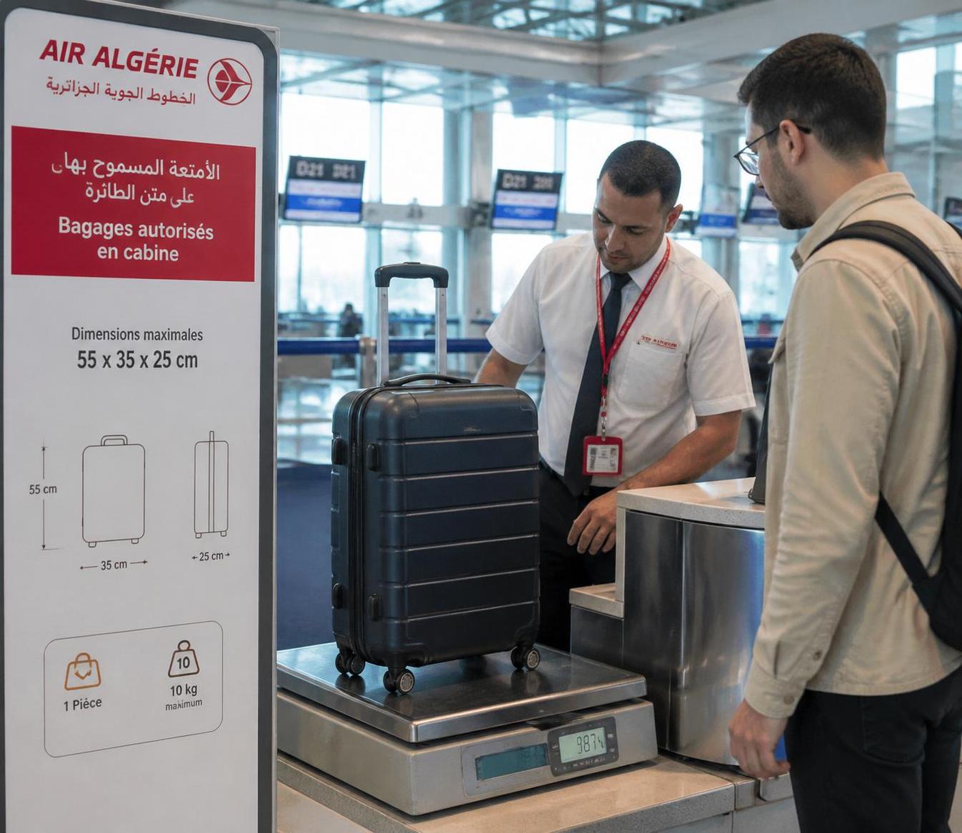découvrez les règles de franchise, les dimensions autorisées et des conseils pratiques pour vos bagages avec air algérie avant d'embarquer en toute sérénité.