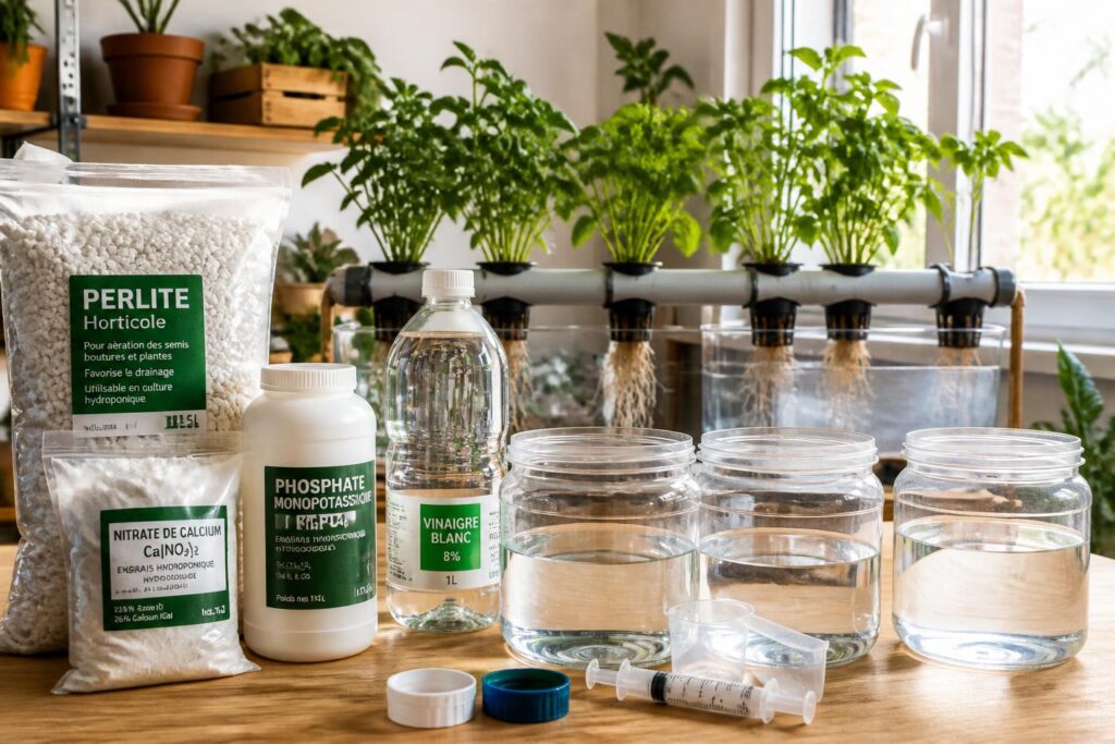 apprenez à fabriquer votre engrais hydroponique maison simplement et économiquement pour offrir à vos plantes une solution nutritive optimale.