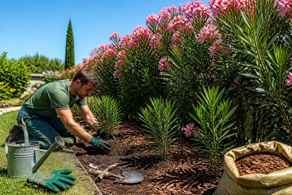 découvrez comment planter, entretenir et prendre les précautions indispensables pour réussir votre haie de laurier rose. guide complet pour un jardin florissant et sécurisé.