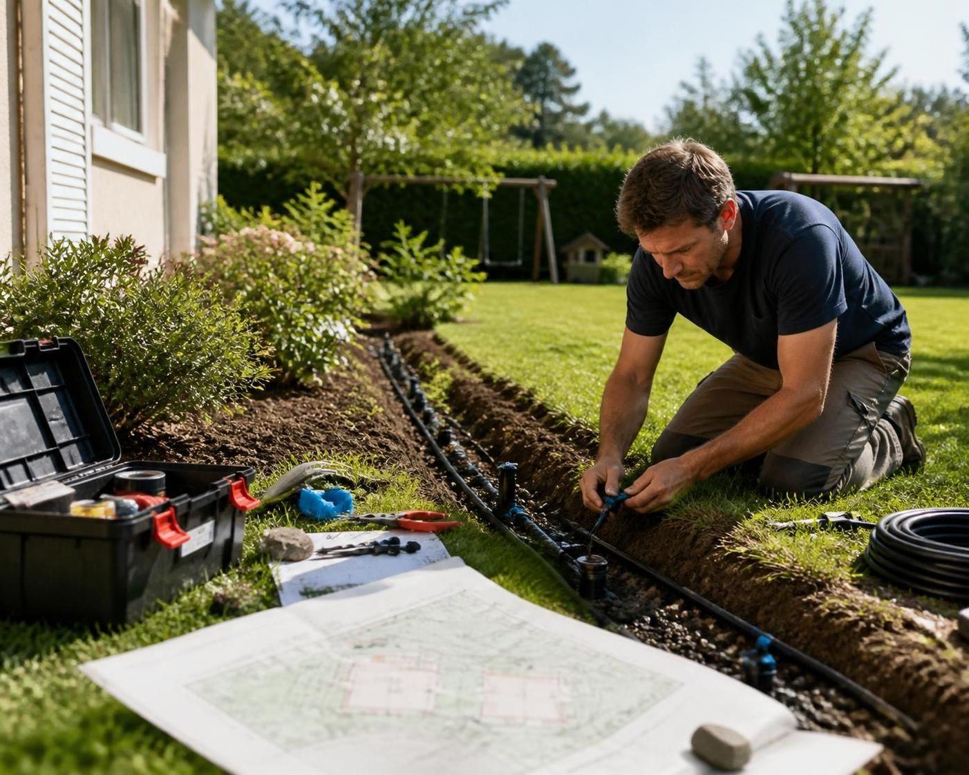 apprenez à installer vous-même votre système d'arrosage automatique grâce à notre guide complet : découvrez le matériel nécessaire et suivez un plan détaillé pour un jardin parfaitement irrigué.