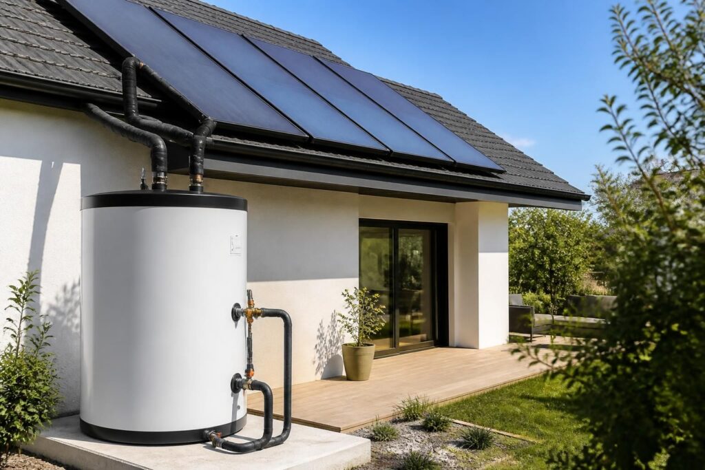 découvrez comment les panneaux solaires peuvent vous aider à produire votre eau chaude sanitaire de manière écologique et économique.