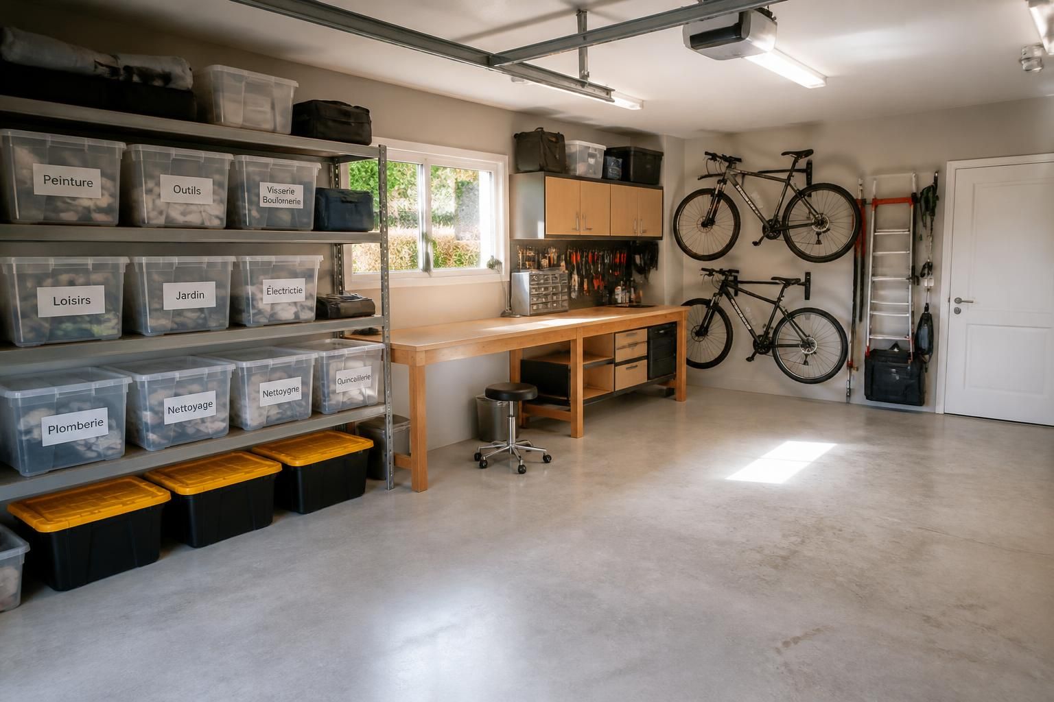 Plan pratique : idee de rangement pour garage pour gagner de la place 4 découvrez des idées de rangement pratiques pour optimiser l'espace de votre garage et gagner de la place efficacement.