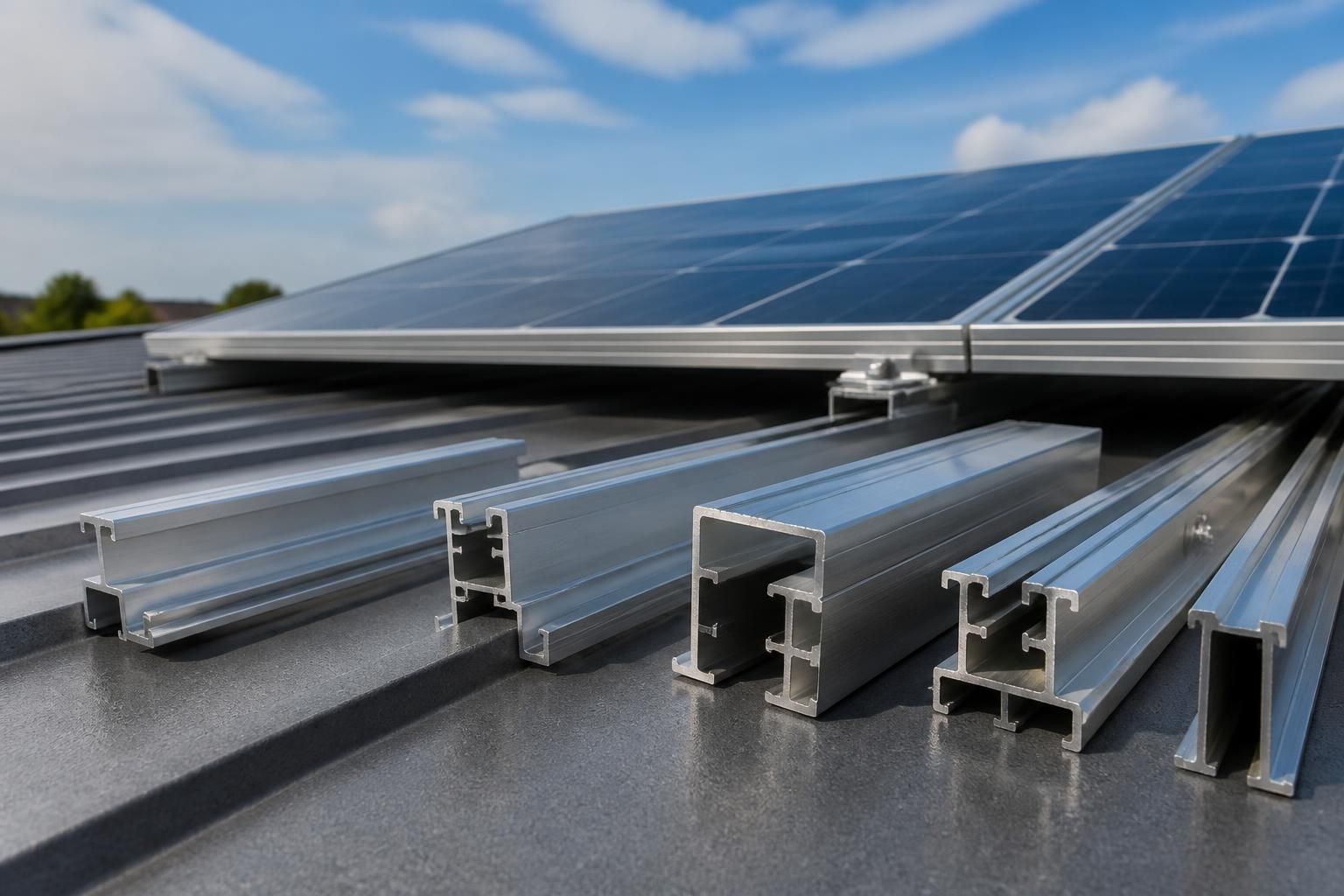 découvrez comment choisir le bon profilé de rails pour panneaux solaires afin d'assurer une installation durable et efficace de votre système photovoltaïque.