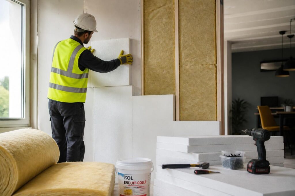 découvrez le budget pour vos travaux d'isolation par l'intérieur : prix au m2 détaillés et les postes de dépenses à prévoir pour optimiser votre projet.