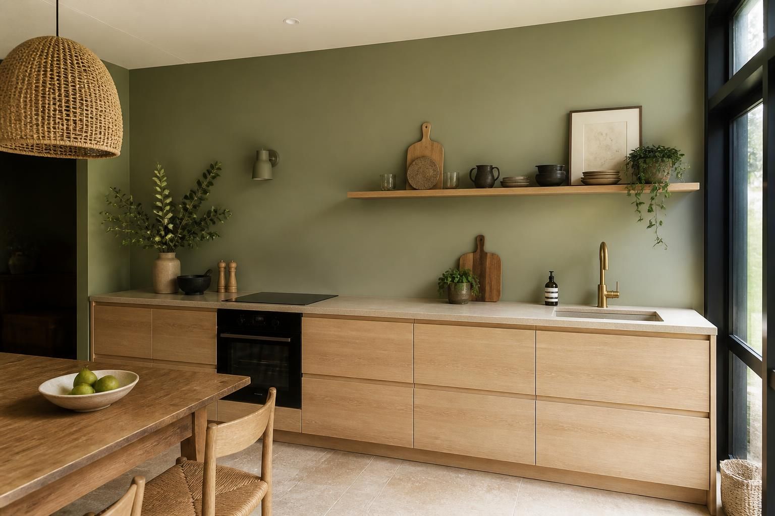 découvrez comment choisir le mur idéal à peindre en couleur dans votre cuisine pour créer un équilibre harmonieux et transformer votre espace avec style.