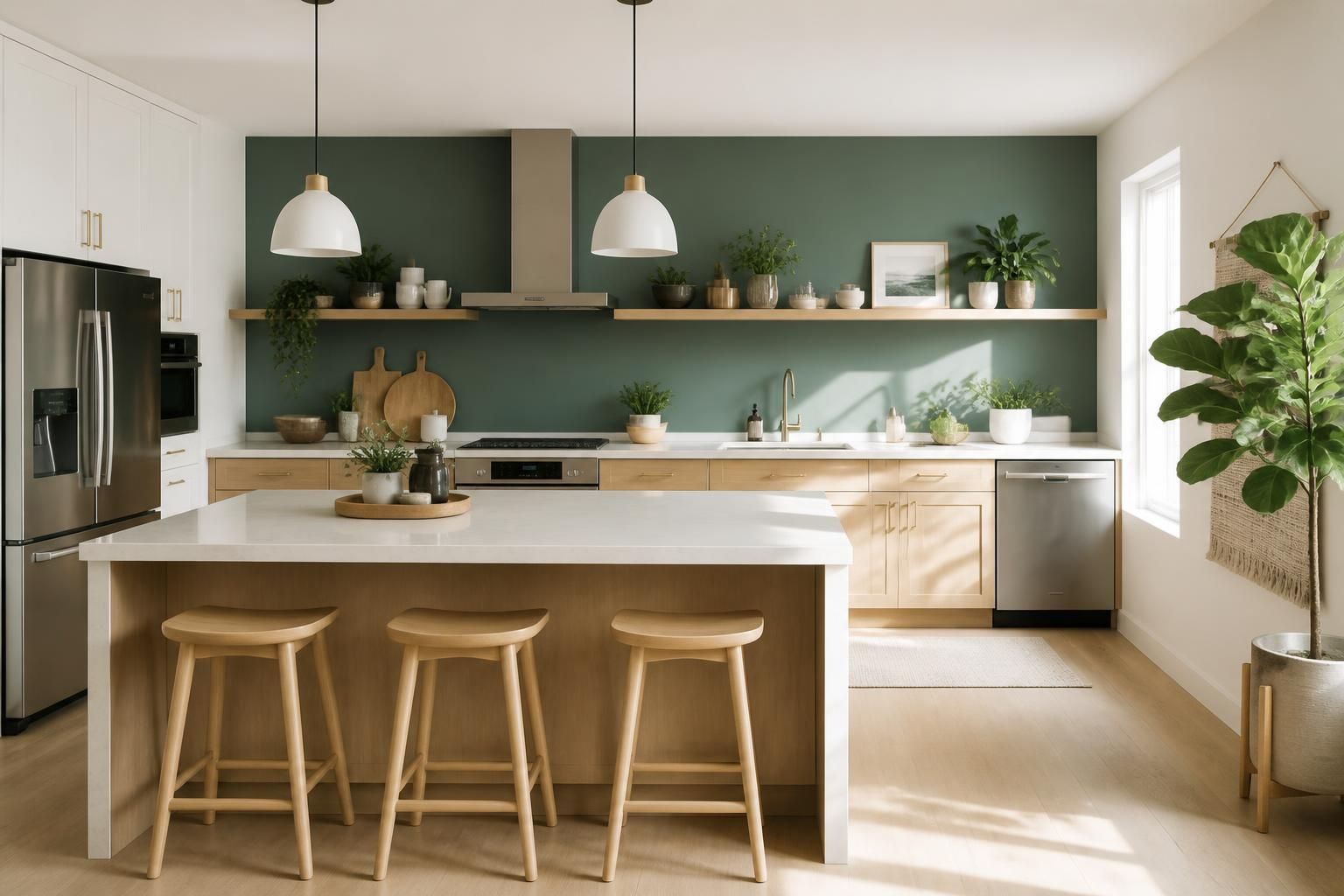 découvrez comment choisir le mur à peindre en couleur dans votre cuisine pour créer un équilibre harmonieux et sublimer votre décoration intérieure.