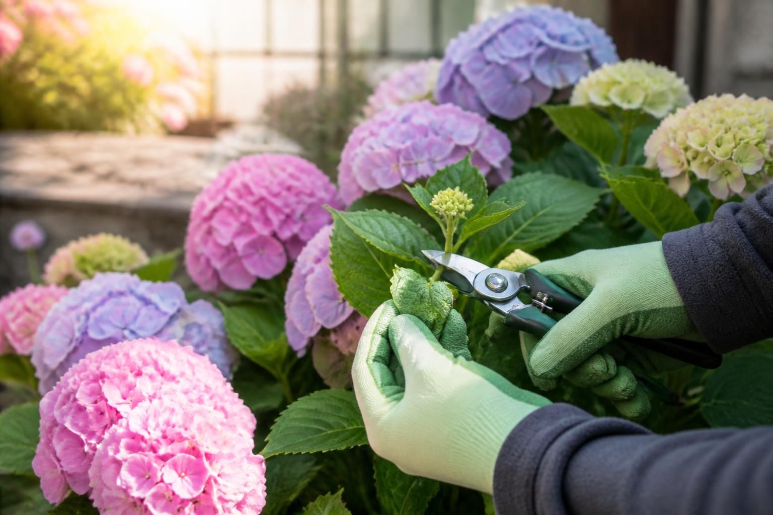 Floraison : quand tailler les hortensias sans supprimer les futurs bourgeons 1 découvrez quand et comment tailler les hortensias pour favoriser leur floraison, sans risquer d'endommager les futurs bourgeons et garantir de belles fleurs chaque saison.