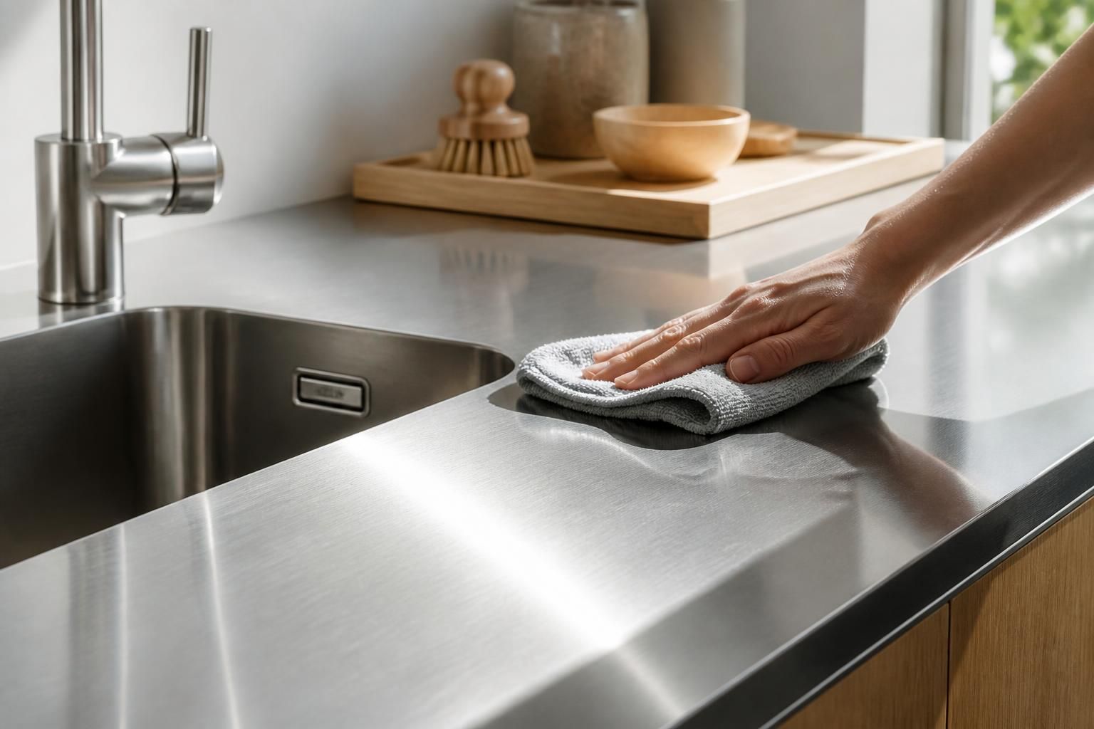 découvrez une méthode sûre pour nettoyer l'inox taché sans le rayer, en préservant son éclat et sa durabilité grâce à des astuces simples et efficaces.