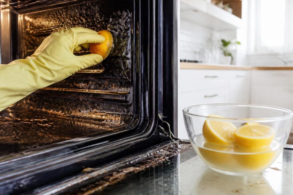 découvrez comment nettoyer votre four naturellement avec du citron, la méthode efficace pour dégraisser sans produits chimiques.