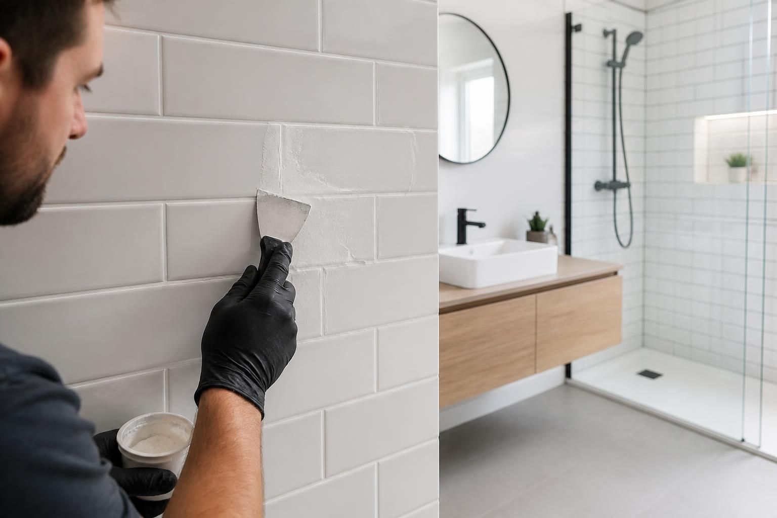 découvrez comment assurer l'étanchéité de votre salle de bain avec des joints carrelage en epoxy : guide complet de pose et conseils d'entretien pour une protection durable.